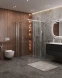 Душевой уголок Cezares Molveno MOLVENO-AH-22-120/110-C-Cr-IV 120x110 см, профиль хром, стекло прозрачное