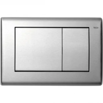 Инсталляция для унитаза Tece TECEplanus 9300302 + 9200010 + 9380014 + 9240320 с кнопкой смыва, нержавеющая сталь