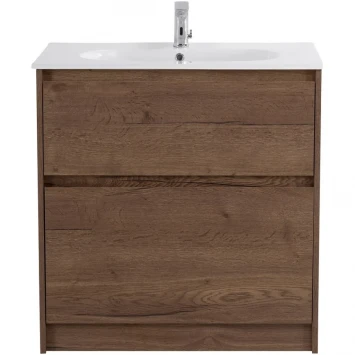 Тумба под раковину BelBagno Kraft KRAFT-1000-2C-PIA-RT 100 см, напольная, Rovere Tabacco
