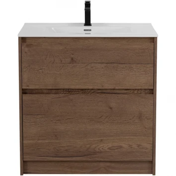 Тумба под раковину BelBagno Kraft KRAFT-1000-2C-PIA-RT 100 см, напольная, Rovere Tabacco