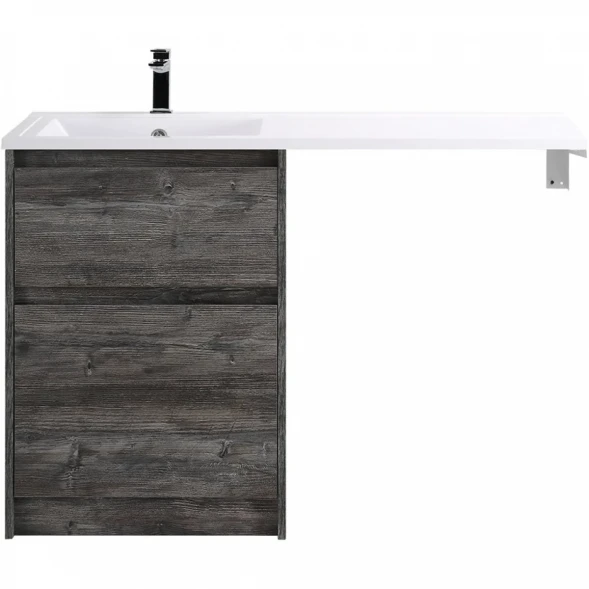 Тумба с раковиной Pino Pasadena 120,3 см BelBagno Kraft KRAFT-LVD-580/1200-2C-PIA-PP + BB1200/480-LV-MR-L