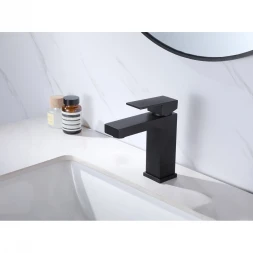 Смеситель для раковины Abber Daheim AF8210B черный матовый
