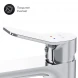Смеситель для раковины Am.Pm X-Joy F85A92000 без донного клапана, хром