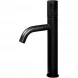 Смеситель для раковины Boheme Stick Mramor Black 122-B-MR-B черный матовый/черный мрамор