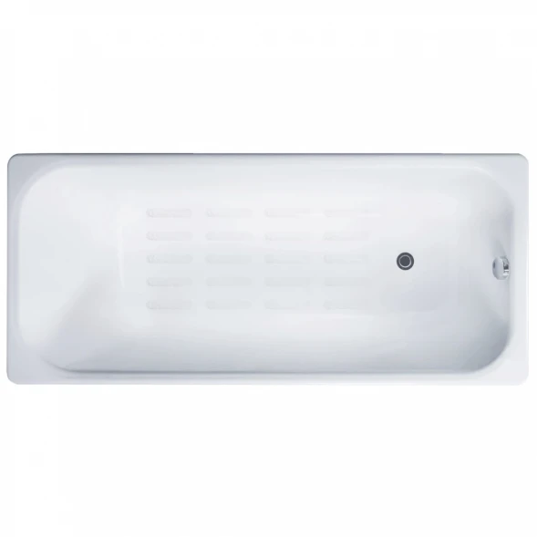 Ванна чугунная Delice Aurora DLR230606-AS 170x75 см, с антискользящим покрытием, белый