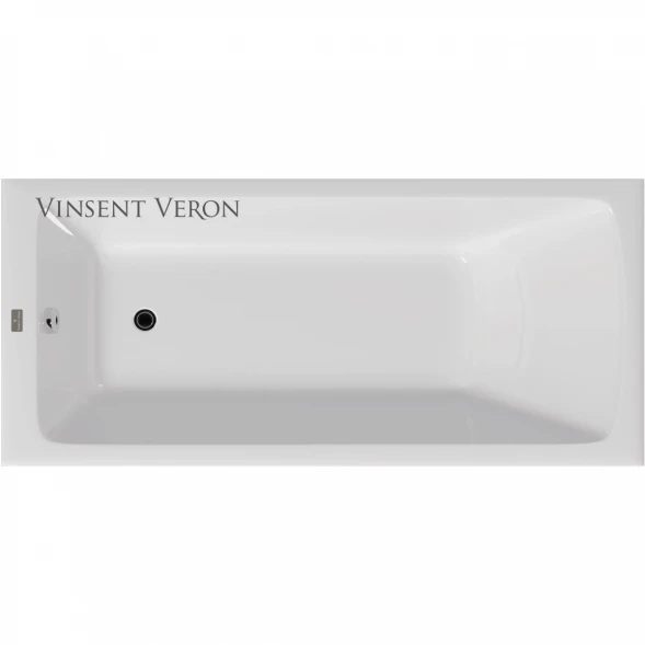 Ванна чугунная Vinsent Veron Kingston VKN1808050 180x80 см, белый