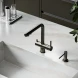 Смеситель для кухни Sancos Foster SC4014GG с подключением к фильтру, вороненая сталь