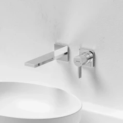 Смеситель для раковины Sancos Linn SC9021CH встраиваемый, хром