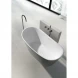 Ванна из литьевого мрамора AltroBagno Fiorina AltroBagnoFiorina090220CementGrey&amp;White 170x75 см, отдельностоящая, белый/серый цемент