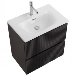 Тумба под раковину BelBagno Uno UNO-MINI-500-2C-SO-GSO 50 см, подвесная, темно-серый матовый