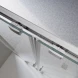 Душевая дверь BelBagno Luce LUCE-BF-2-140-C-Cr 140 см, профиль хром, стекло прозрачное