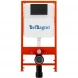 Инсталляция для унитаза BelBagno BB026 + BB044NERO с кнопкой смыва, черный матовый