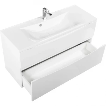 Тумба Bianco Lucido 109,6 см BelBagno Marino MARINO-H60-1100-2C-SO-BL-P