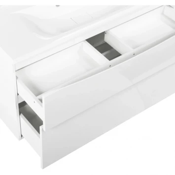Тумба Bianco Lucido 109,6 см BelBagno Marino MARINO-H60-1100-2C-SO-BL-P