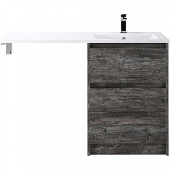 Тумба с раковиной Pino Pasadena 120,3 см BelBagno Kraft KRAFT-LVD-580/1200-2C-PIA-PP + BB1200/480-LV-MR-R