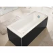 Ванна из литьевого мрамора Marmo Bagno Ницца MB-NP180-80 180x80 см, с подголовником, белый