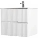 Тумба Bianco Lucido 57 см Cezares Duet DUET-600-2C-SO-BL