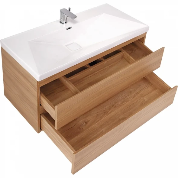 Тумба Noce Chiaro 99,6 см Cezares Molveno MOLVENO-100-2C-SO-NC