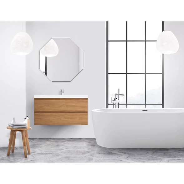 Тумба Noce Chiaro 99,6 см Cezares Molveno MOLVENO-100-2C-SO-NC