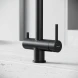 Смеситель для кухни Sancos Foster SC4014MB с подключением к фильтру, черный матовый