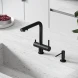 Смеситель для кухни Sancos Foster SC4014MB с подключением к фильтру, черный матовый