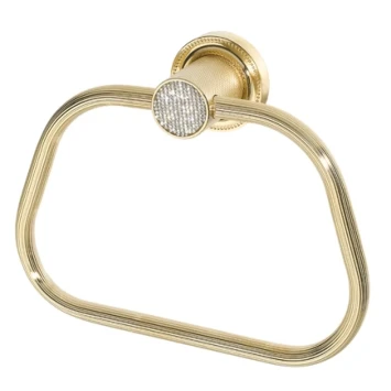 Кольцо для полотенец Boheme Royal Cristal 10925-G
