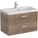Тумба под раковину BelBagno Aurora AURORA-800-2C-SO-RT 79,6 см, подвесная, Rovere Tabacco