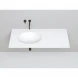 Раковина Salini S-Sense Marea 11 1802111G 55x40 см, встраиваемая снизу, белый глянец