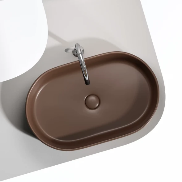 Раковина 60,8x38,5 см Ceramica Nova Element CN6048MDB