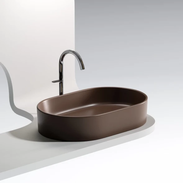 Раковина 60,8x38,5 см Ceramica Nova Element CN6048MDB
