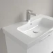 Раковина Villeroy &amp; Boch Architectura 4A878001 80x44,5 см, накладная, подвесная, альпийский Белый