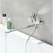 Смеситель для ванны Aquatek Ника AQ1842CR универсальный, хром