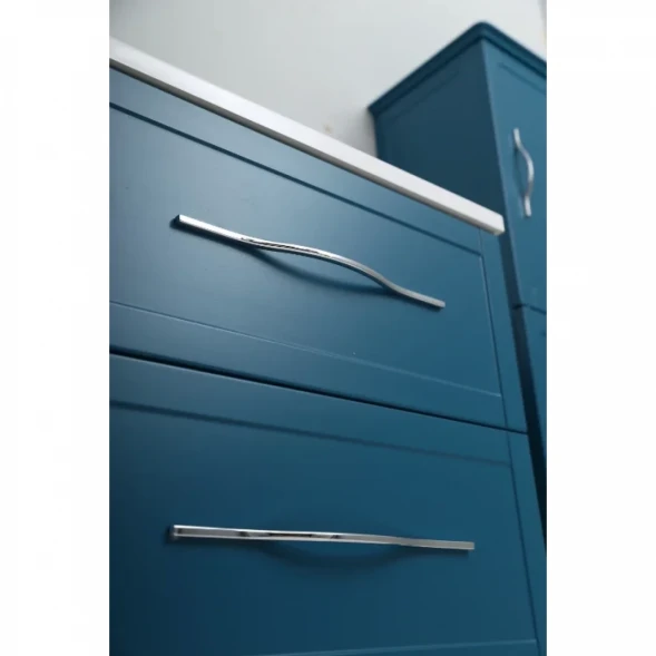 Тумба под раковину Cezares Tiffany 54953 103,2 см, подвесная, Blu Petrolio