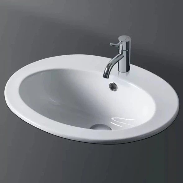 Раковина 53,5x45 см Simas Lavabi d'arredo Desmo S52bi*1