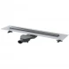 Душевой трап (лоток) Boheme Premium Linear 982-80-GM 80 см, с решеткой, 2 в 1 под плитку, графит матовый
