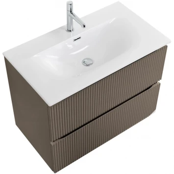 Тумба под раковину BelBagno Uno UNO-900-2C-SO-СO 90 см, подвесная, бежевый матовый