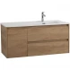 Тумба под раковину BelBagno Kraft KRAFT-1000-2C-1A-SO-RNN-R 100 см R, подвесная, Rovere Nebrasca Nature