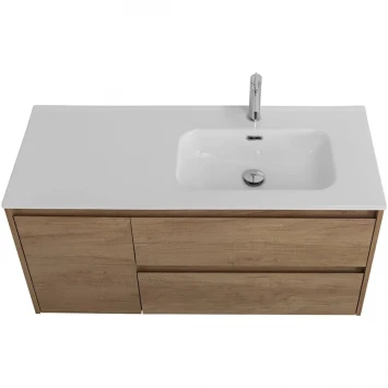 Тумба под раковину BelBagno Kraft KRAFT-1000-2C-1A-SO-RNN-R 100 см R, подвесная, Rovere Nebrasca Nature