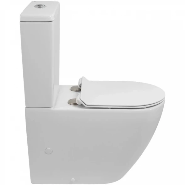 Чаша напольного безободкового унитаза BelBagno Sfera-R BB2141CP-TOR