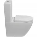 Чаша напольного безободкового унитаза BelBagno Sfera-R BB2141CP-TOR