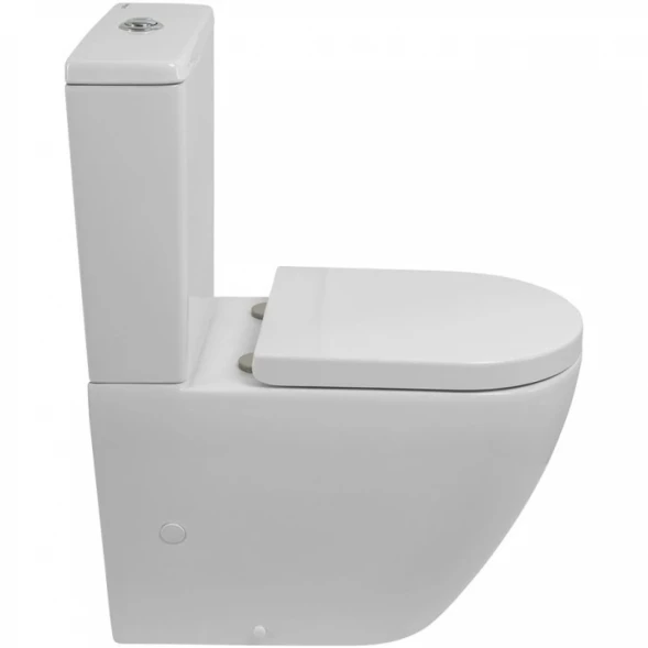 Чаша напольного безободкового унитаза BelBagno Sfera-R BB2141CP-TOR