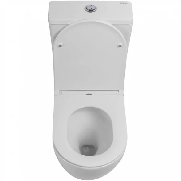Чаша напольного безободкового унитаза BelBagno Sfera-R BB2141CP-TOR