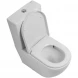 Чаша напольного безободкового унитаза BelBagno Sfera-R BB2141CP-TOR
