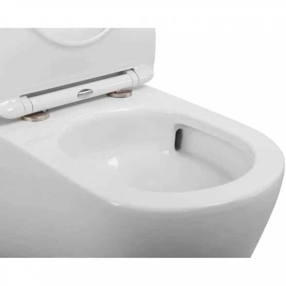 Чаша напольного безободкового унитаза BelBagno Sfera-R BB2141CP-TOR