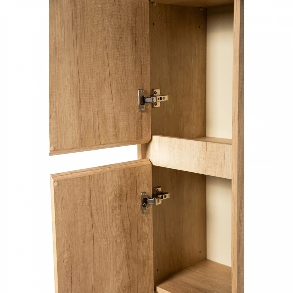 Пенал BelBagno Kraft KRAFT-1600-2A-SC-RNN-L подвесной L, Rovere Nebrasca Nature