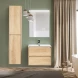 Пенал BelBagno Kraft KRAFT-1600-2A-SC-RNN-L подвесной L, Rovere Nebrasca Nature