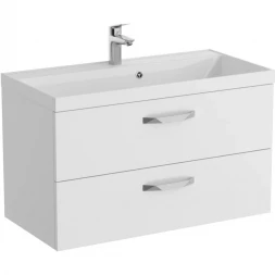 Тумба под раковину BelBagno Aurora AURORA-900-2C-SO-BL 89,6 см, подвесная, Bianco Lucido