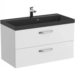 Тумба под раковину BelBagno Aurora AURORA-900-2C-SO-BL 89,6 см, подвесная, Bianco Lucido