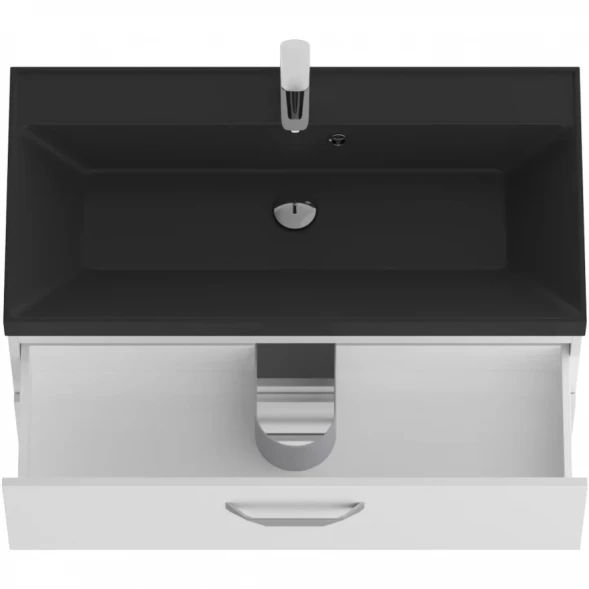 Тумба под раковину BelBagno Aurora AURORA-900-2C-SO-BL 89,6 см, подвесная, Bianco Lucido