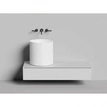 Раковина-чаша Salini S-Sense Armonia Round 03 130413G 45x45 см, накладная, белый глянец